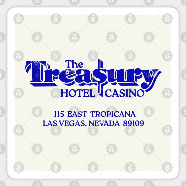 The Treasury Hotel Casino Las Vegas Sticker by StudioPM71